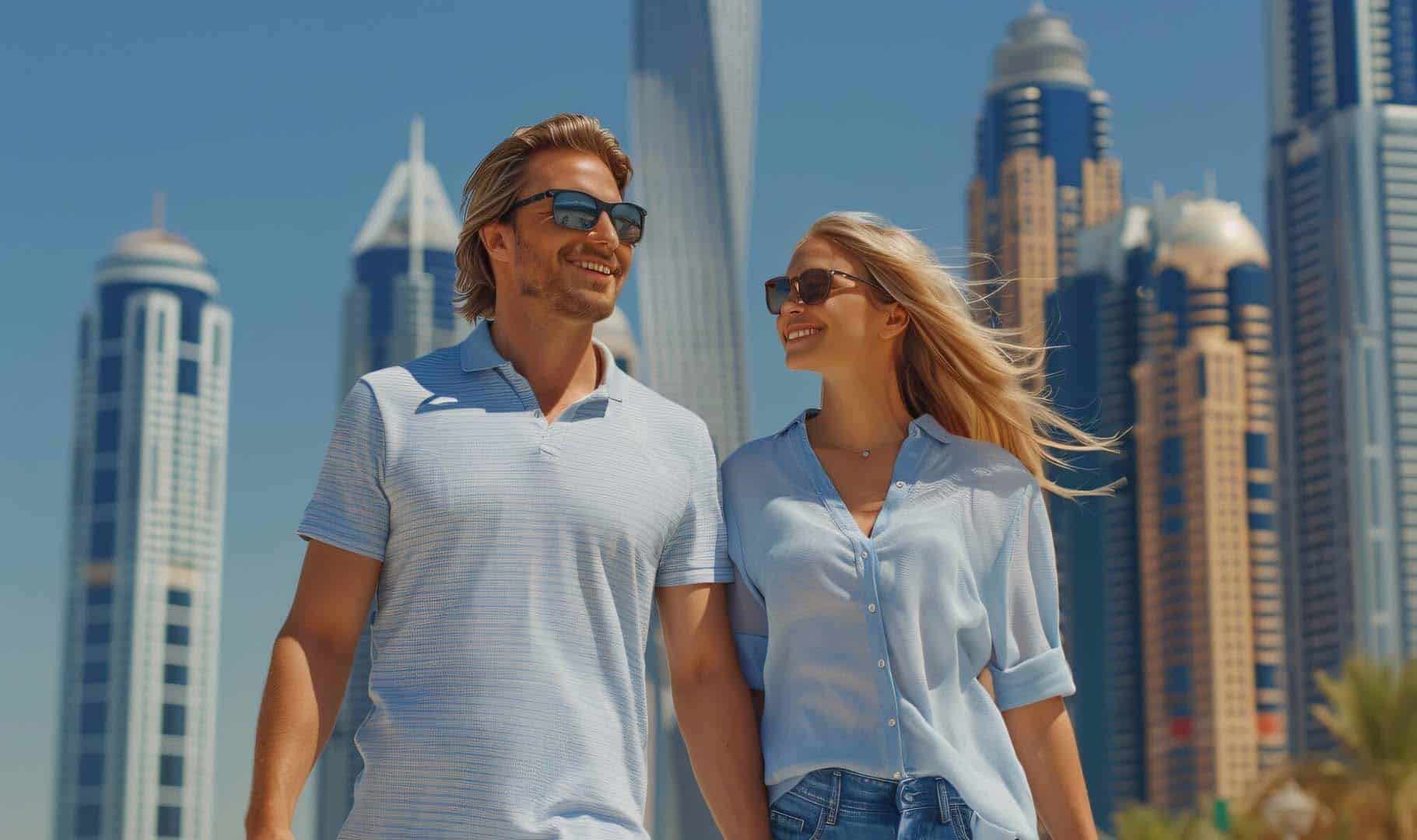 Couple Happy in Dubai Ben Stockton | UAE Wealth Manager, invest your wealth with tailored financial strategies